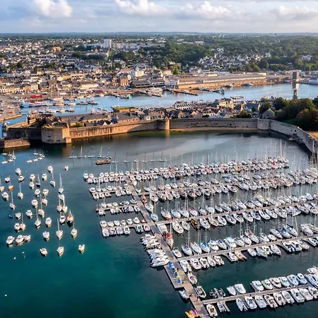 Daire -zely- Elegant T3 Au Coeur De Concarneau